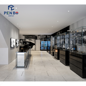 Mostrador <span class=keywords><strong>de</strong></span> Exhibición para Tienda <span class=keywords><strong>de</strong></span> Cigarrillos, Vitrina <span class=keywords><strong>de</strong></span> Vidrio para Tienda <span class=keywords><strong>de</strong></span> Cigarrillos, Mueble <span class=keywords><strong>de</strong></span> Exhibición con Iluminación LED, Diseño General <span class=keywords><strong>de</strong></span> Tienda <span class=keywords><strong>de</strong></span> Cachimbas - Product Image 2