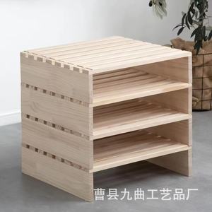 Cama Tatami de Madera Maciza Estilo Japonés, Cama Baja de Pino sin Cabecera para Uso en Hogares, Alquileres y Casas de Huéspedes - Product Image 5