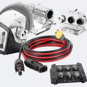 Kontron Portable XT60 Cable <b>Solar</b> Panel Adapter Connector XLPO Insulation Copper <b>Solar</b> <b>Generator</b> XT60-F Extension Cable - Product Image 3