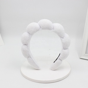 Visage lavage spa bandeau femmes éponge Spa éponge serviette tissu tissu bandeau pour soins de la peau visage maquillage bandeaux cheveux cerceau - Product Image 5