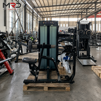 Máquina de remo sentado con selector comercial para entrenamiento de fuerza de espalda y parte superior del cuerpo para gimnasios y clubes de fitness