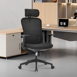 Mesa de Computadora para Oficina, Silla Ergonómica Moderna de Malla, Silla de Oficina Eléctrica con Masaje y Reposabrazos Ajustables, Muebles de Oficina - Product Image 1