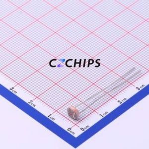 ตัวต้านทานแสงแบบรูทะลุ (THT) รุ่น GL5528(10-20), ระยะขา P=3.4 มม., ความต้านทาน 1 มิลลิโอห์ม 8 กิโลโอห์ม~20 กิโลโอห์ม, แรงดัน 150 โวลต์, ความยาวคลื่น 540 นาโนเมตร - Product Image 1