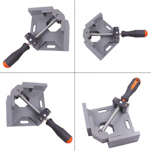 Other Single Handle Stainless Steel Right Angle Clamp For <b>Woodworking</b> Assembly 90 Degree Fixed Corner Clamp <b>Tool</b> - Product Image 4
