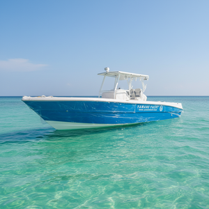 Bateau de pêche en fibre de verre de 9,5 m, nouveau design, fond en V profond, bateau de sport - Product Image 1