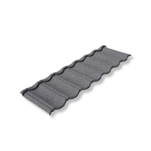 Durable Stone Coated Steel Roof Tile Heat Resistance Waterproof Roofing Material for Southeast Asia Construction - Product Image 1
