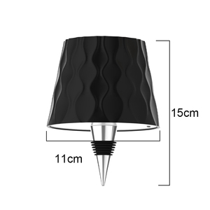 Lampe à vin LED rechargeable par USB, 3 couleurs, gradation progressive, commande tactile, lampe de table portable sans fil pour chambre à coucher, bar - Product Image 1