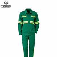 Traje de Trabajo Reflectante de Seguridad para Minería y Tráfico en Carreteras, Primavera y Otoño, Uniformes de Trabajo de Alta Visibilidad Personalizados para Mineros