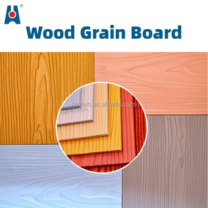 לוחות קיר דקורטיביים חיצוניים עמידים למים בעלי מרקם עץ, ציפוי צמנט דמוי עץ, לוחות סיבי צמנט - Product Image 6