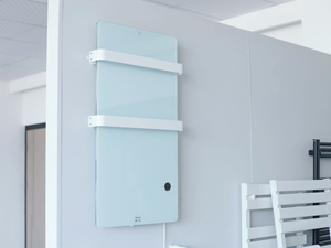 <span class=keywords><strong>Radiateur</strong></span> plat numérique Wi-Fi en verre 400W, télécommandé, autoportant, contrôlé par application, avec écran LCD - Product Image 3