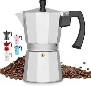Italienische Espresso-Herdplatte Kaffeemaschine Moka Percolator Pot 3 6 /9/12Cup 