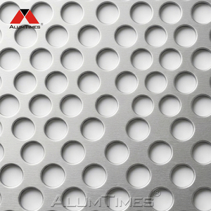 Revestimiento de Pared <span class=keywords><strong>Exterior</strong></span> de Aluminio Perforado Alumtimes, Revestimiento de Fachada con Recubrimiento de PVDF, Anticorrosión, <span class=keywords><strong>Aislamiento</strong></span> Térmico para Climas Desérticos - Product Image 3