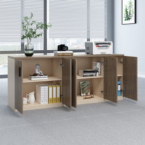 Phong cách hiện đại mở hiển thị MDF văn phòng tủ chống cháy tập tin nội các tập tin số tủ khóa với thẻ từ - Product Image 2