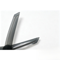Para Toyota RAV4 2006-2012, visera de ventana de 4 puertas, protector solar y de lluvia, deflectores de ventilación.
