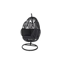 Fauteuil suspendu en rotin moderne pour adultes avec coussin imperméable - Utilisation intérieure/extérieure pour salon, balcon, chambre, hôtel et cour