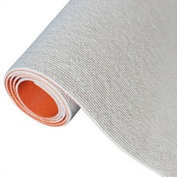 Tapis en polyester (Terylène) antidérapant beige, style luxe léger, à rayures, pour chambre, salon, cuisine ; style Instagram