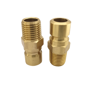 1/4 bspt nữ đến Nam nước Hex Ống núm vú phù hợp Bộ chuyển đổi khuôn nhựa khớp nối cắm - Product Image 4