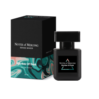 Perfume Masculino al por Mayor, 30 ml, Eau de Parfum de Larga Duración, Spray Fresco, NOTAS MEKONG Rhythm Dusk Woody Vietnam Active