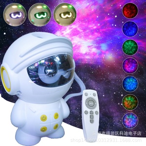 ไฟกลางคืนเนบิวลานักบินอวกาศควบคุมระยะไกลโคมไฟโปรเจคเตอร์ท้องฟ้าที่เต็มไปด้วยดวงดาว RGB นำบรรยากาศห้องนอน - Product Image 2