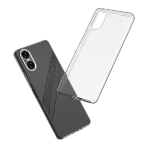REY Cover in Gel TPU Trasparente per Huawei P10, Ultra Sottile 0,33 mm