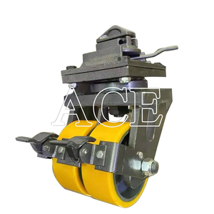 Heavy Duty duplo rodas rodízio com torção bloqueio ISO Shipping <span class=keywords><strong>Container</strong></span> movendo rodízio rodas - Product Image 2