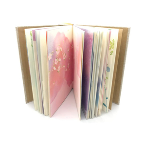 Pagine vuote di Design ad acquerello colorato personalizzato all'ingrosso copertina rigida diario personale sublimazione quaderno spazi vuoti <span class=keywords><strong>per</strong></span> ragazze - Product Image 1