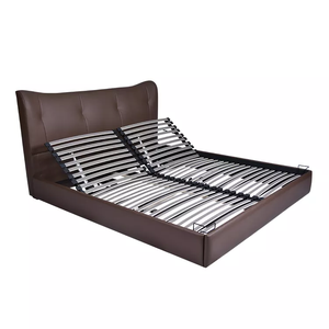 Tecforcare giường đầy đủ khung shippable lên và xuống điện có thể điều chỉnh gấp nữ hoàng Vua Kích thước có thể điều chỉnh giường - Product Image 1