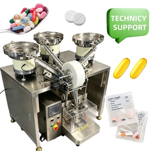 Macchina Multifunzionale Automatica Verticale per Conteggio e Confezionamento di Compresse e Pillole - Product Image 1