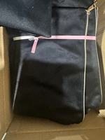 Sac de rangement en velours hollandais personnalisé avec logo, pochette à cordon pour tuiles et supports de mahjong américain, velours doux hollandais