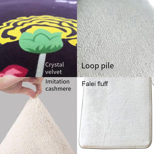 Support Matériau personnalisé Impression Polyester satiné résistant Fabriqué à la machine Tapis de porte <span class=keywords><strong>Snti</strong></span> Slip Tapis de zone imprimé sur mesure - Product Image 3