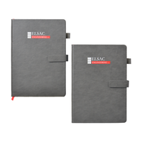 Carnet à fermoir pour étudiants, couverture rigide, avec logo estampé or, pour l'école et l'apprentissage, direct usine