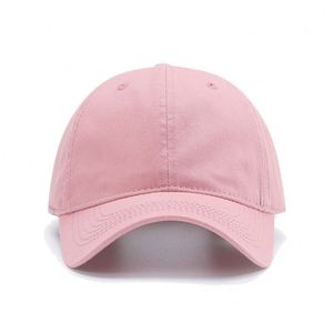 Casquette de baseball unisexe colorée en coton doux de style coréen, broderie de logo personnalisée, sportive, polyvalente, protection solaire, 6 panneaux, métal - Product Image 6
