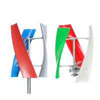 Faible bruit de démarrage utilisation domestique et commerciale petit axe vertical micro éolienne disque générateur permanent