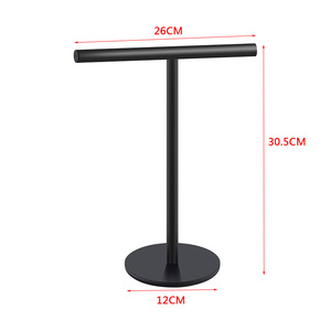 SUS 304 free stand portasciugamani in acciaio inox rotondo in piedi rack a forma di bagno controsoffitto portasciugamani per hotel - Product Image 3