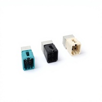 Connecteur ZYX modèle TE équivalent HFM Mini FAKRA 4 broches vertical/horizontal pour montage sur carte, options de couleur au choix
