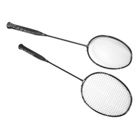 Raquette de badminton en fibre de carbone, équipement sportif léger, cadeau pour club automobile, activité de plein air