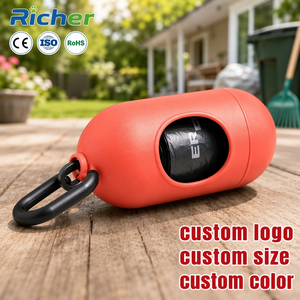 Richer Sustainable Earth Friendly Dog Poop <b>Bags</b> Made in Vietnam Distributor Wholesale HDPE Custom Color Print Bulk Order Supply - Product Image 1