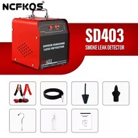 NCFKOS SD403 Localizador de fugas rápido Detector de fugas de humo automático Sistemas de tuberías de motor Máquina de prueba de fugas de aceite de refrigeración de escape de admisión