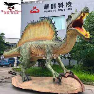 动画恐龙公园真人大小模拟棘龙恐龙模型出售
