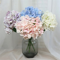 Amazon Offre Spéciale vraie touche hortensia blanc fleur pour centre de Table de mariage