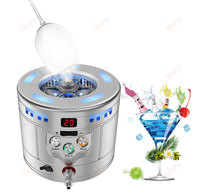 Machine à glace sèche commerciale + refroidisseur de refroidisseur de tasse de vin de Froster en verre pour le refroidissement rapide de Cocktail de bière de barre relient la bouteille de gaz de Co2