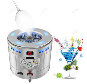 Machine à glace sèche commerciale + refroidisseur de refroidisseur de tasse de <span class=keywords><strong>vin</strong></span> de Froster en verre pour le refroidissement rapide de Cocktail de bière de barre relient la bouteille de gaz de Co2 - Product Image 6