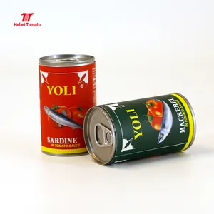 Canned Seafood Canned Fish Canned Sardine in tomato sauce / vegetable oil From China