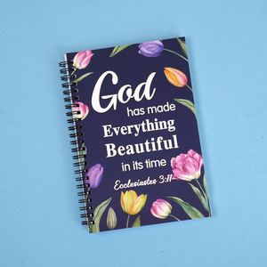 2025 Custom A5 Weekly Thermal Binding Notebook <b>Journal</b> Planner New Design Factory Printed Coil Hardcover Pocket Leather Diary - Product Image 2