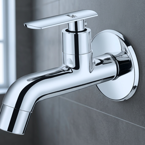 Robinet mural en alliage de zinc durable à corps long, à portée étendue, pour jardin, usage domestique et cuisine - Product Image 2