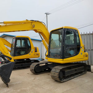 รถขุดขนาดเล็กโคมัตสึ รุ่น PC60-7/PC70 มือสอง สภาพดีเยี่ยม เครื่องยนต์/มอเตอร์สภาพดี ปี 2022 น้ำหนัก 6300 กก. ขนาด 0.21 ม. ผลิตในญี่ปุ่น - Product Image 1