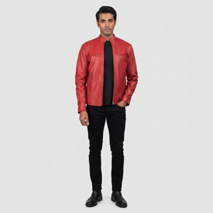 Premium Men's Cow Skin Biker <b>Jacket</b> Stylish High Street <b>Winter</b> Motorcycle <b>Jacket</b> Bold Edgy Look Tanned Processed <b>jacket</b> for men - Product Image 1