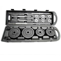 Usine Fonte Ventes Salle de Sport Force Libre Haltérophilie Option Connecteur Haltères Réglables 50kg Kit Haltère Barbell