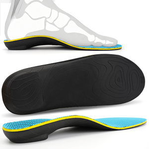 แผ่นรองรองเท้าสำหรับรองรับอุ้งเท้าสูง บรรเทาอาการปวดฝ่าเท้าอักเสบ ใช้ได้ทั้งวัน เหมาะสำหรับรองเท้าบูทและรองเท้าทำงาน - Product Image 1