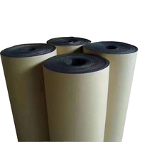 Isolation thermique en mousse auto-adhésive NBR/PVC/EPDM Tapis d'isolation acoustique feuille/rouleau de caoutchouc mousse amortissant